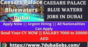 Caesars Hotel Jobs In Dubai