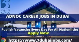ADNOC Career Jobs In Dubai