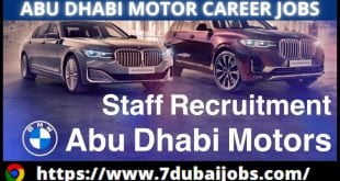 Abu Dhabi Motor Career Jobs