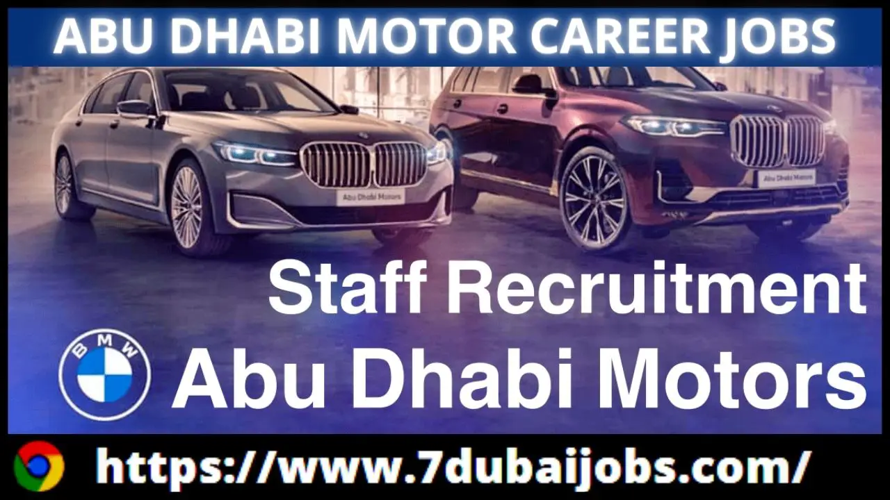 Abu Dhabi Motor Career Jobs