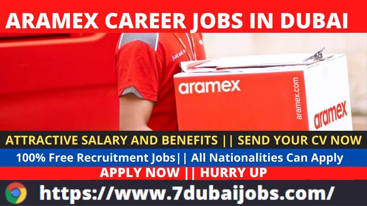Aramex Career Jobs In Dubai