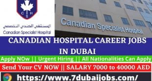 Canadian Hospital Careers Jobs In Dubai