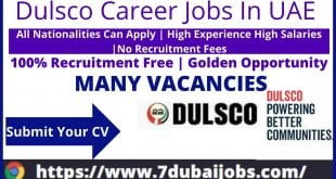 Dulsco Career Jobs In UAE