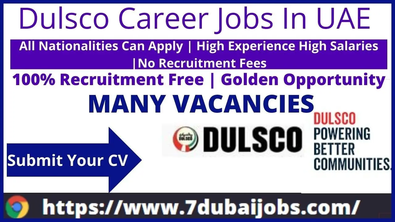Dulsco Career Jobs In UAE