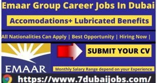 Emaar Group Career Jobs In Dubai