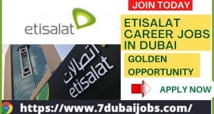 Etisalat Careers Jobs In Dubai