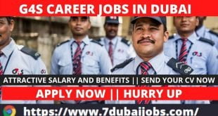 G4S Career Jobs In Dubai