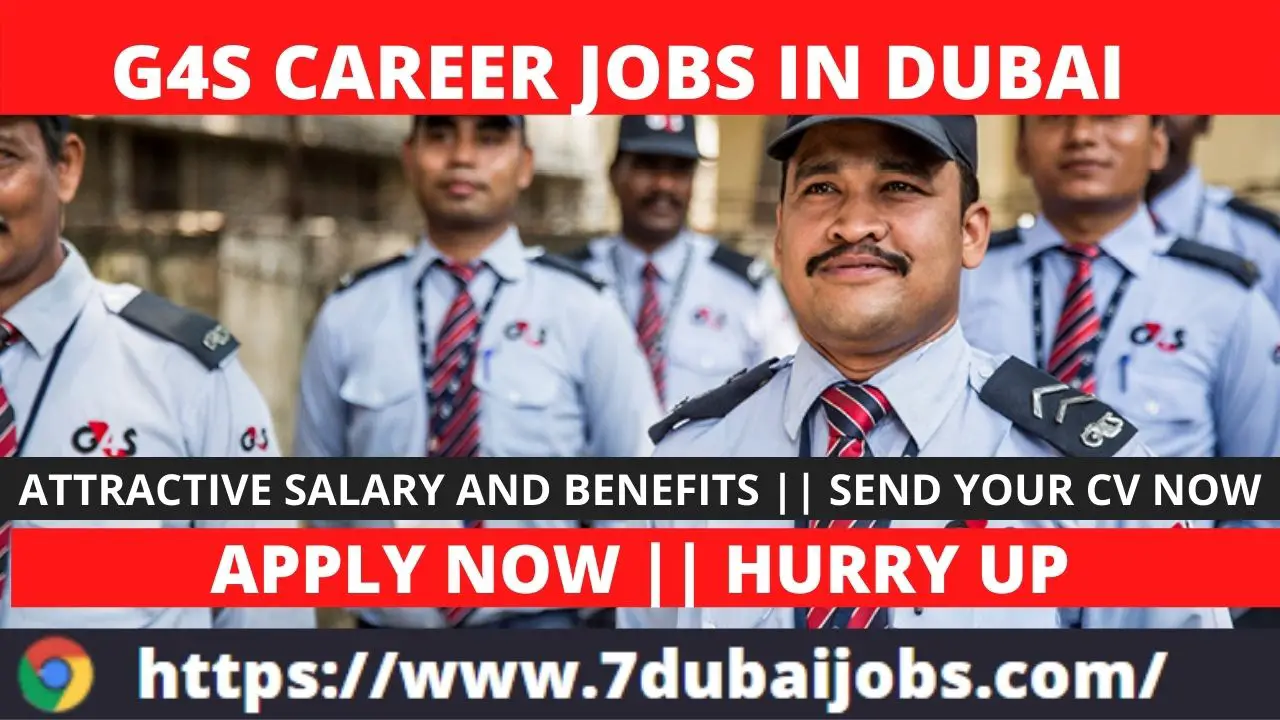 G4S Careers Jobs In Dubai