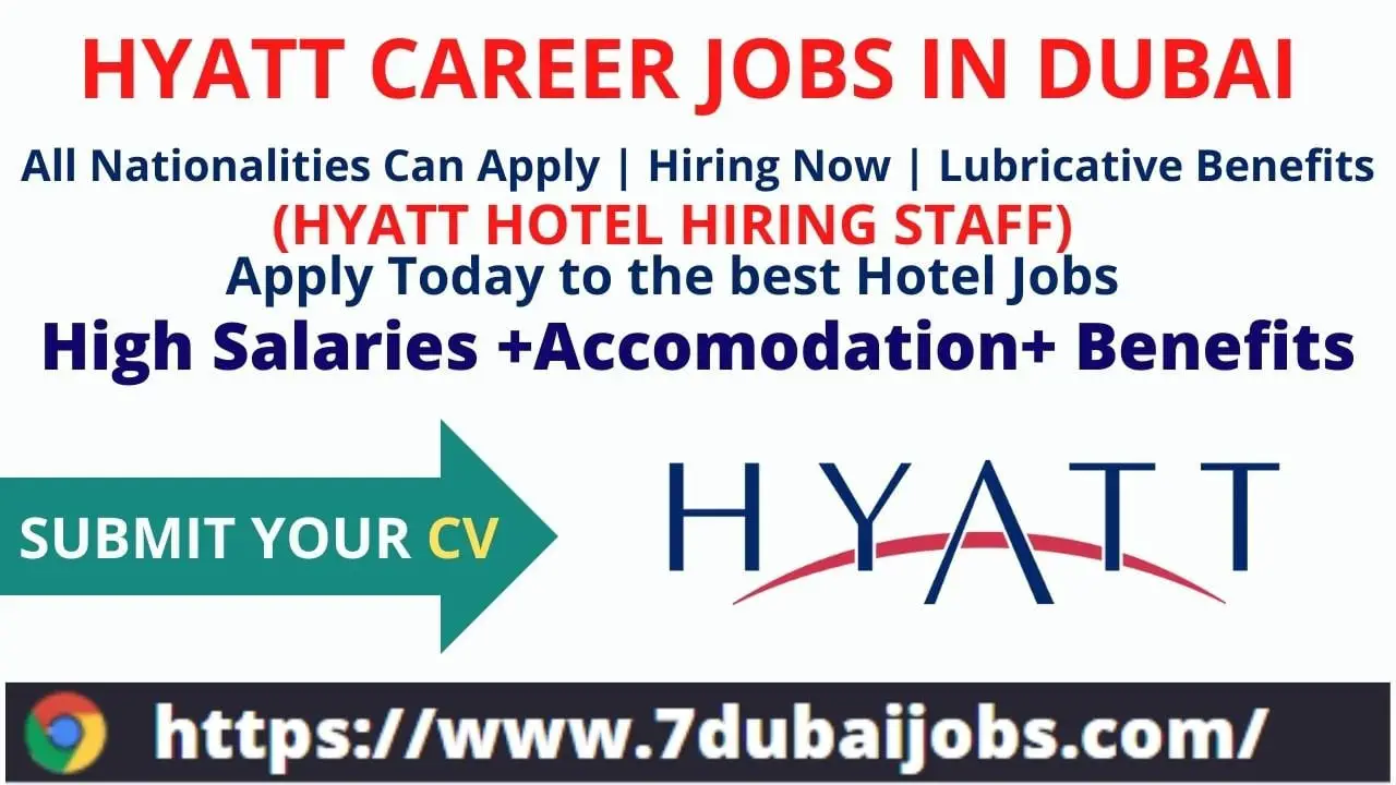 Hyatt Career Jobs In Dubai
