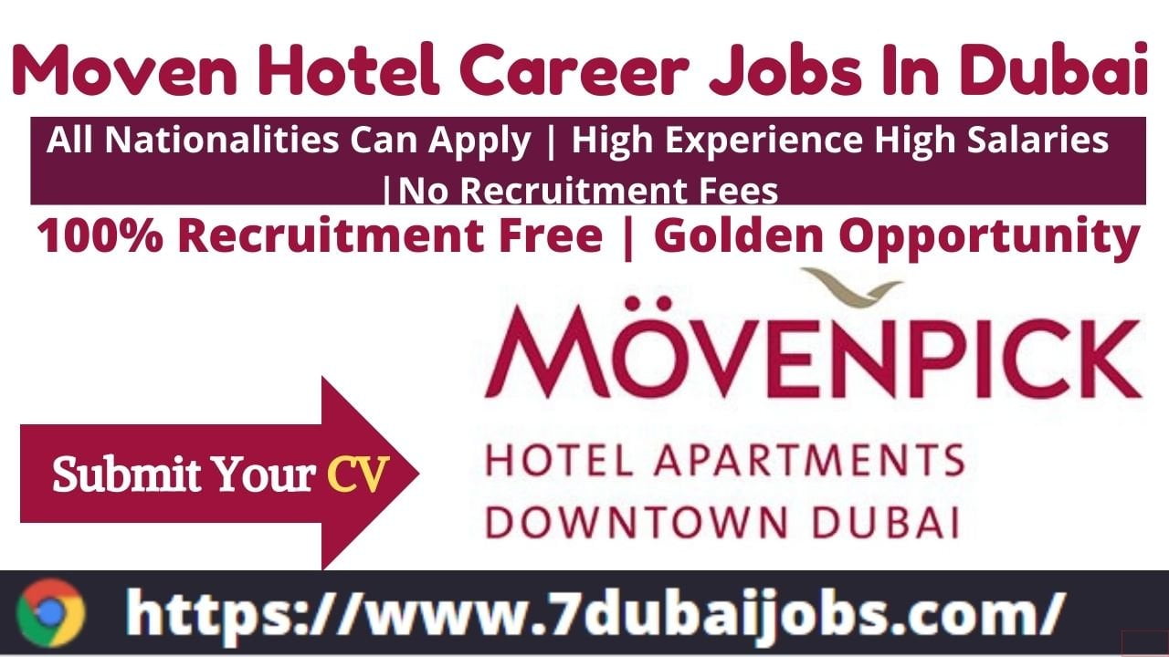 Moven Pick Hotel Career Jobs In Dubai