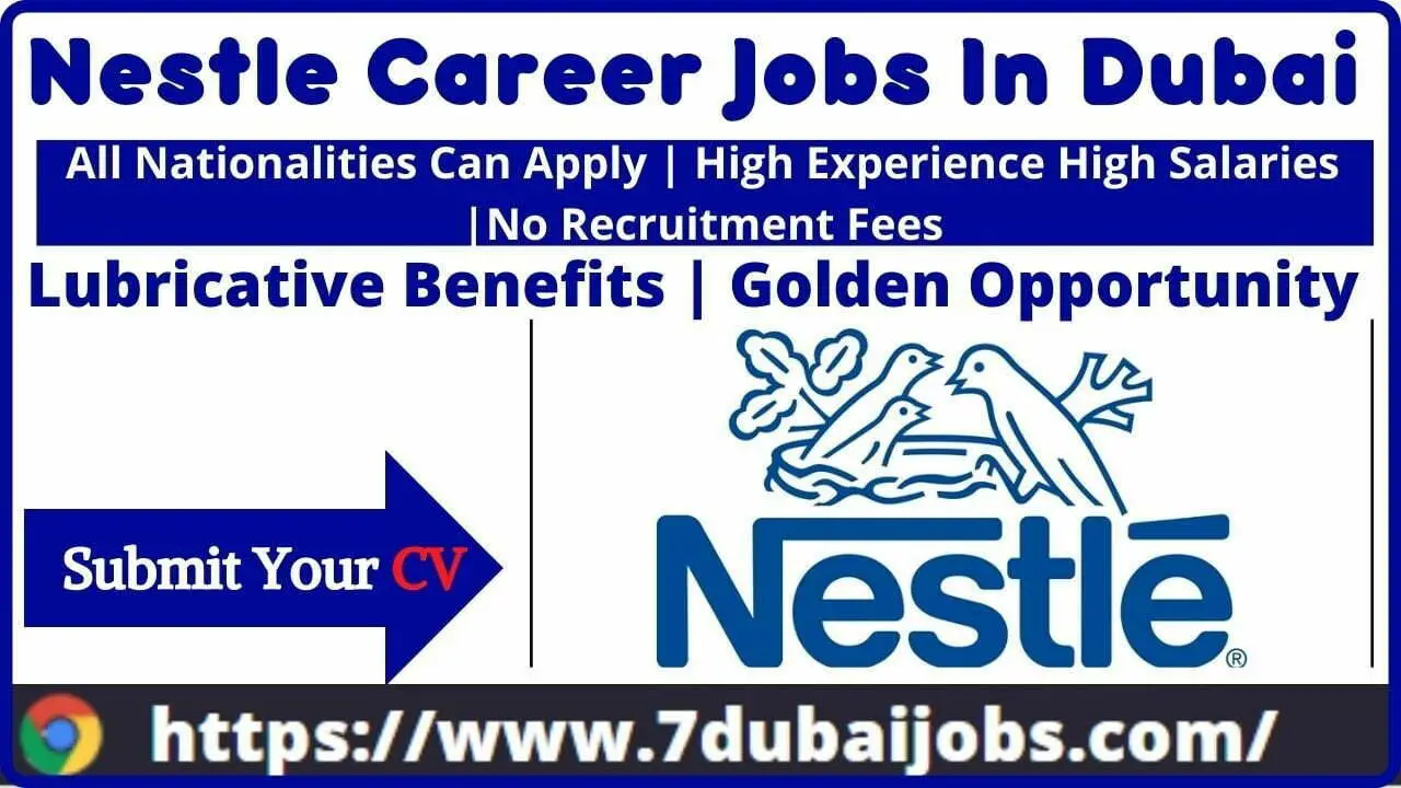 Nestle Career Jobs In Dubai