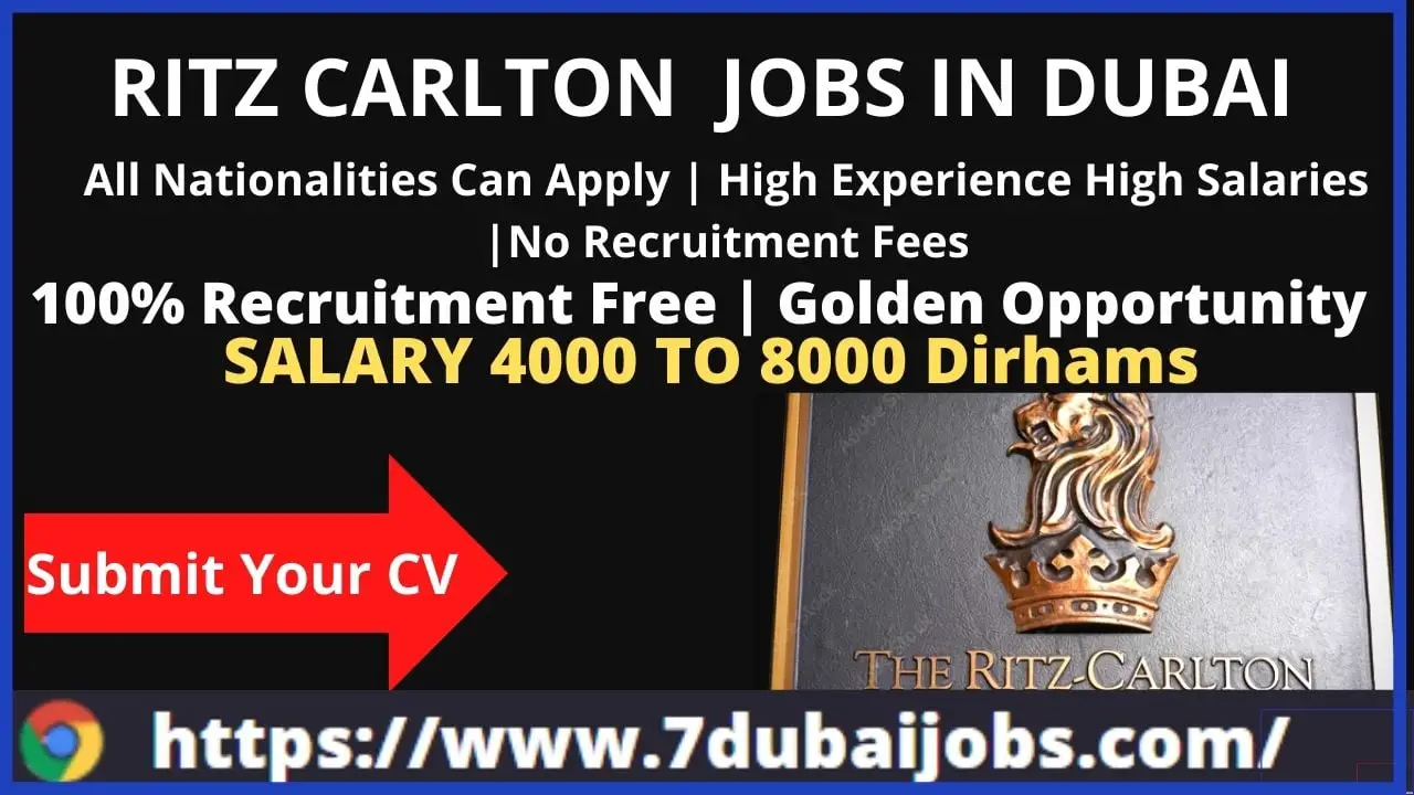 Ritz Carlton Jobs In Dubai