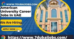 American University Career Jobs In UAE