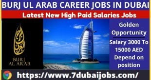 Burj Ul Arab Career Jobs In Dubai