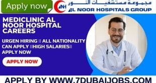 Mediclinic Al Noor Hospital Careers